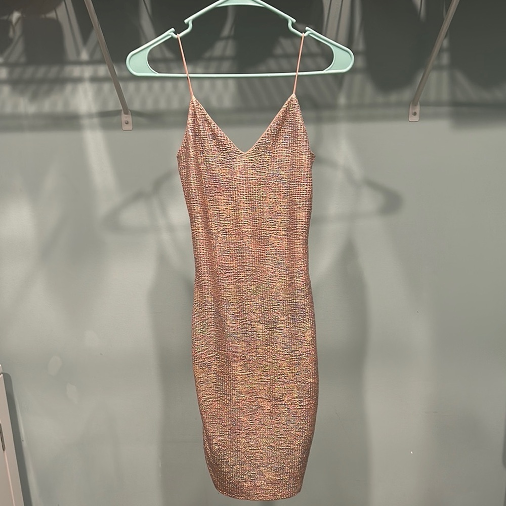 Elegant Multicolor shimmer Dress